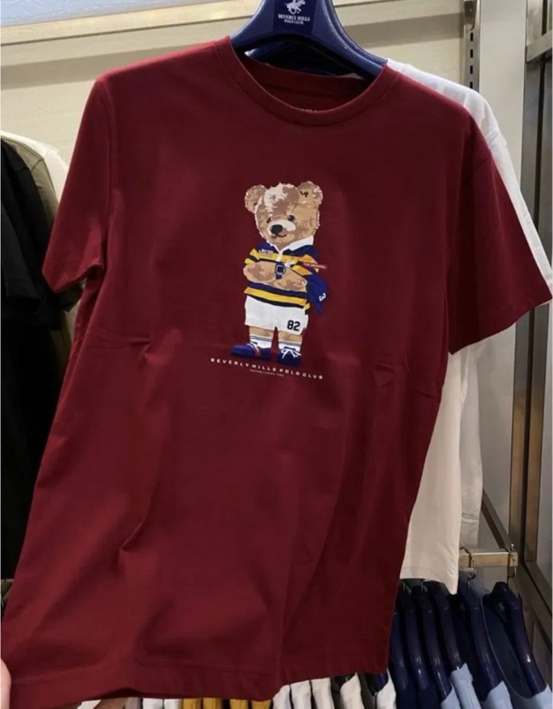 Футболка polo bear унісекс з ведмедем ralph lauren — фото 8
