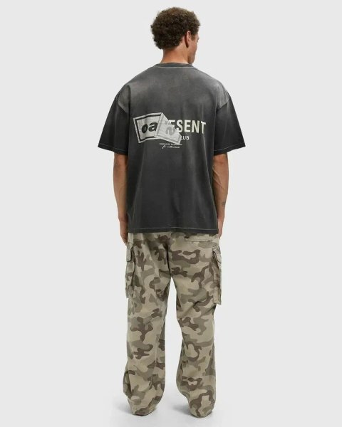 Футболка Represent Oasis Owners Club T-Shirt — Flat White/Stained Grey