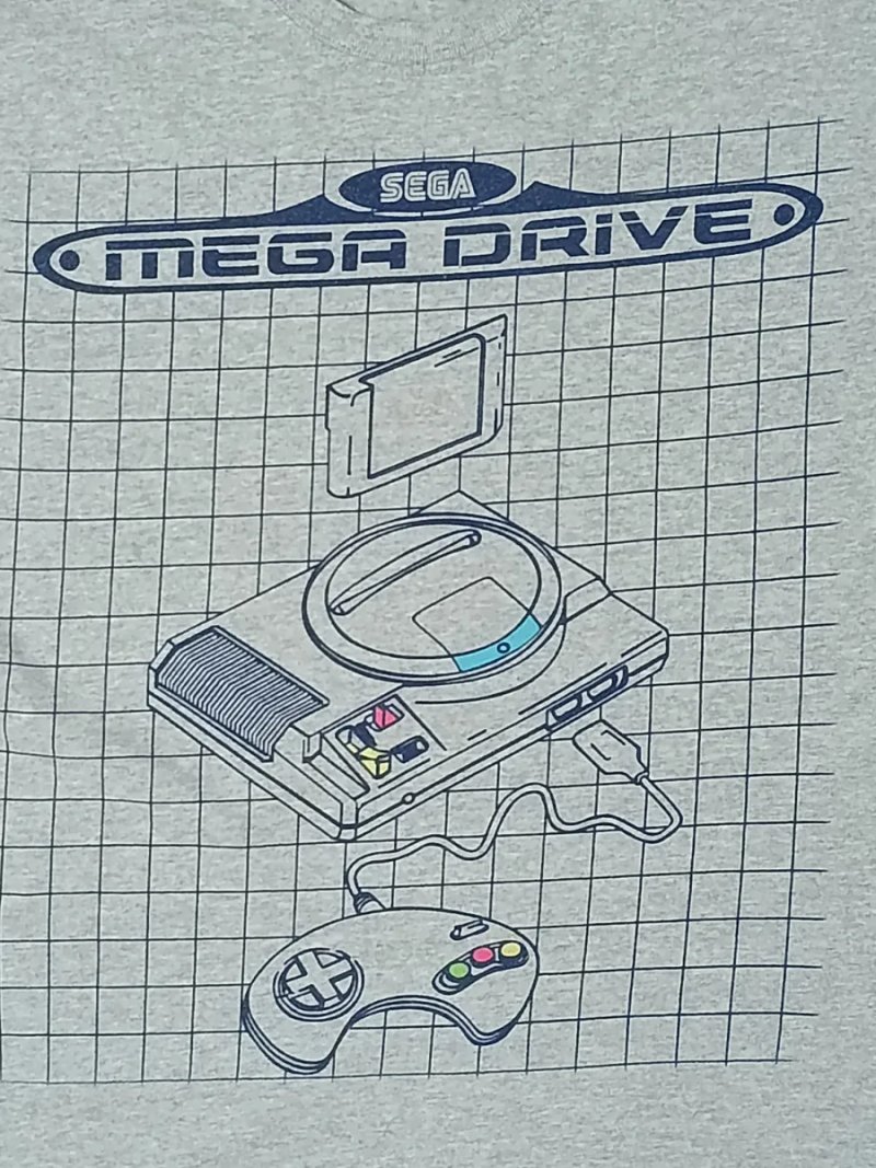 Футболка Sega Mega Drive / Винтажный принт / Мерч XL — фото 2