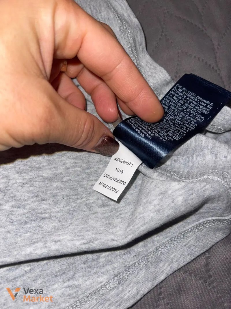 Футболка Tommy Hilfiger сіра — фото 3