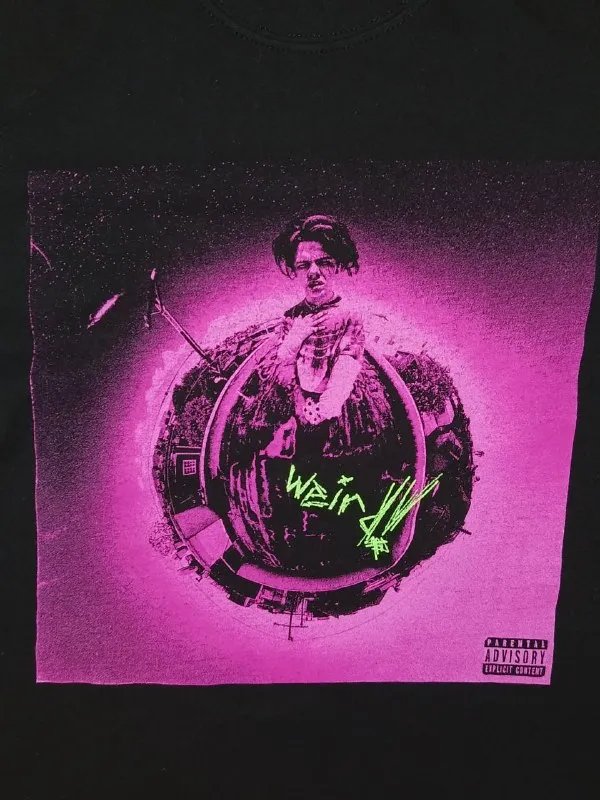 Футболка YUNGBLUD (Официальный мерч к альбому «Weird!») Размер M — фото 2