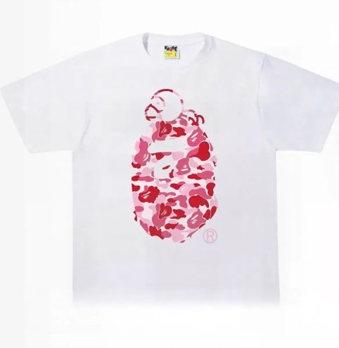 Футболки BAPE A Bathing APE Logo унисекс Бейп Бэйп Новинка сезона