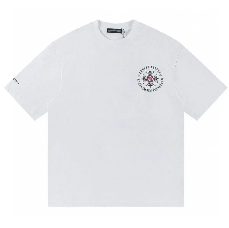 Футболки Chrome Hearts cross Logo унисекс Хром Хартс Новинка Лета — фото 8