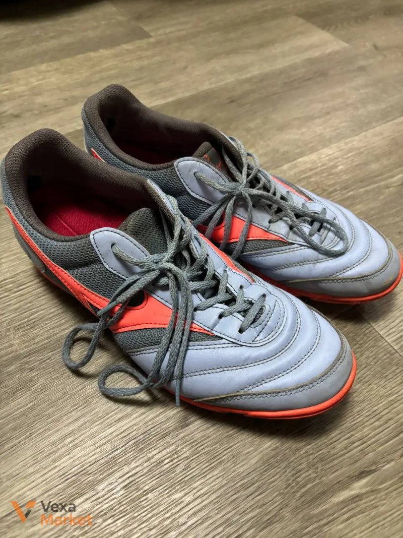 Футбольний комплект: сороконожки Mizuno, щитки Nike, рукавички Nike, гетри Joma, фішки — фото 4