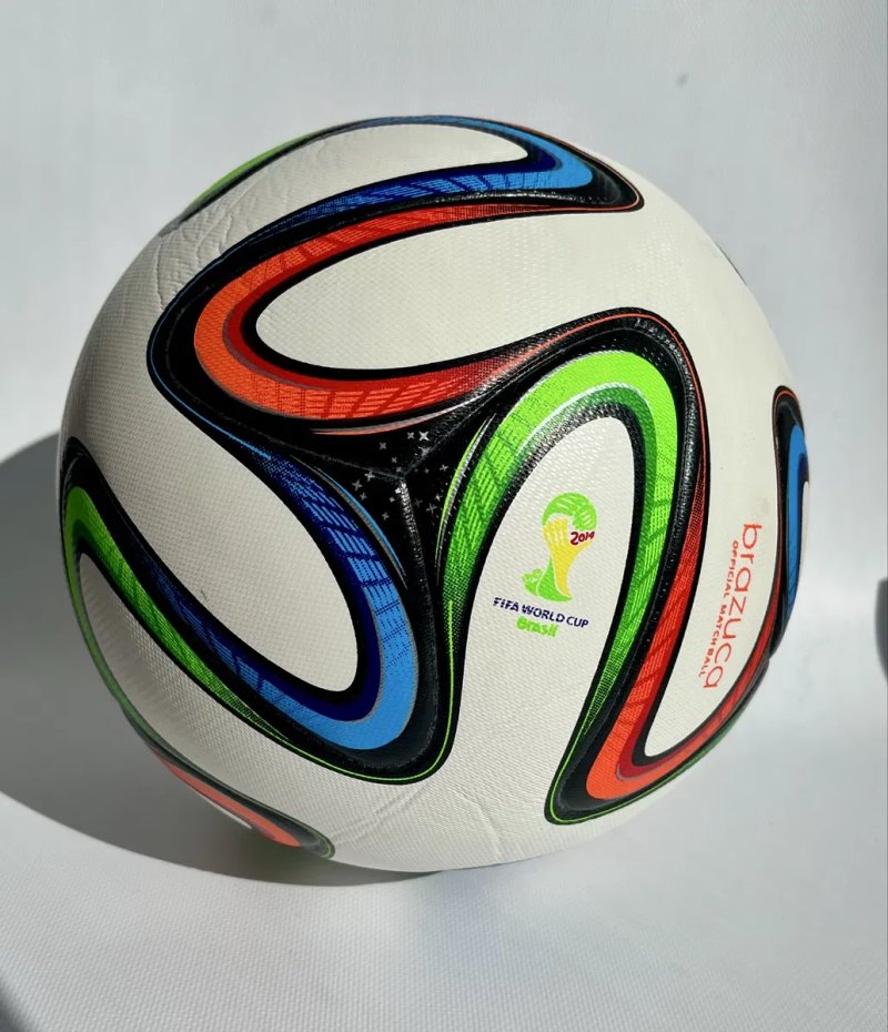 Футбольний мʼяч Brazuca FIFA World Cup of Brazil 2014, розмір 5. Термошов. — фото 2