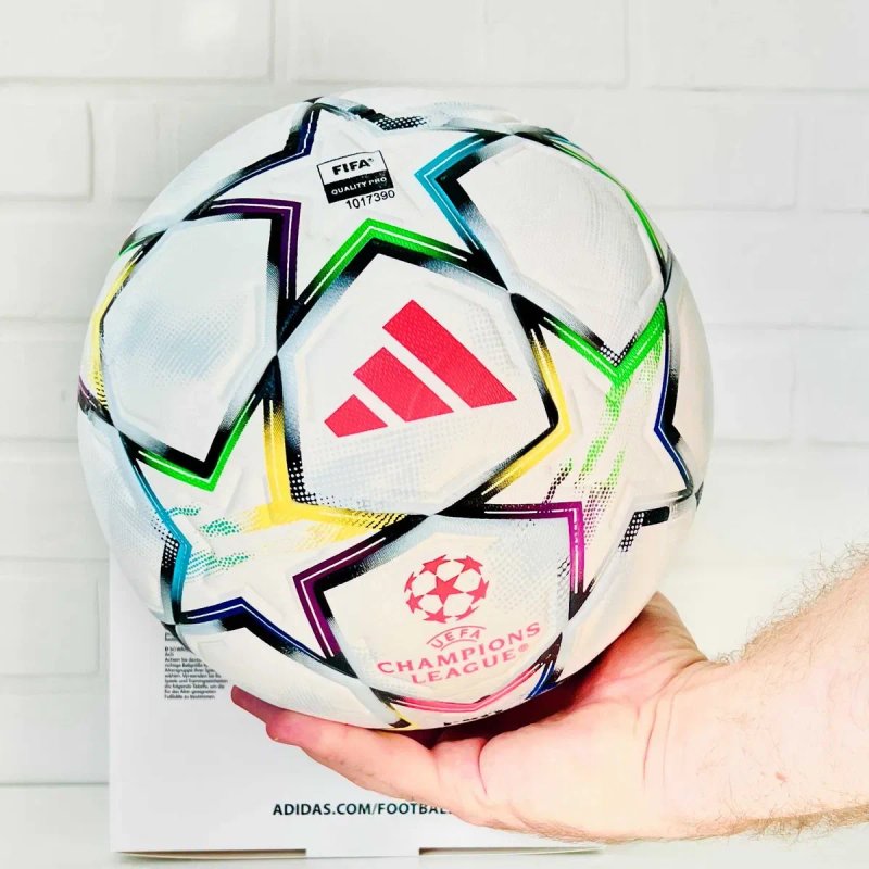 Футбольний М'яч в Коробці Adidas UEFA Champions League 26/27, футбольний м'яч Адідас Ліга Чемпіонів Футбольный Мяч Лига Чемпионов УЕФА, мяч Адидас — фото 5