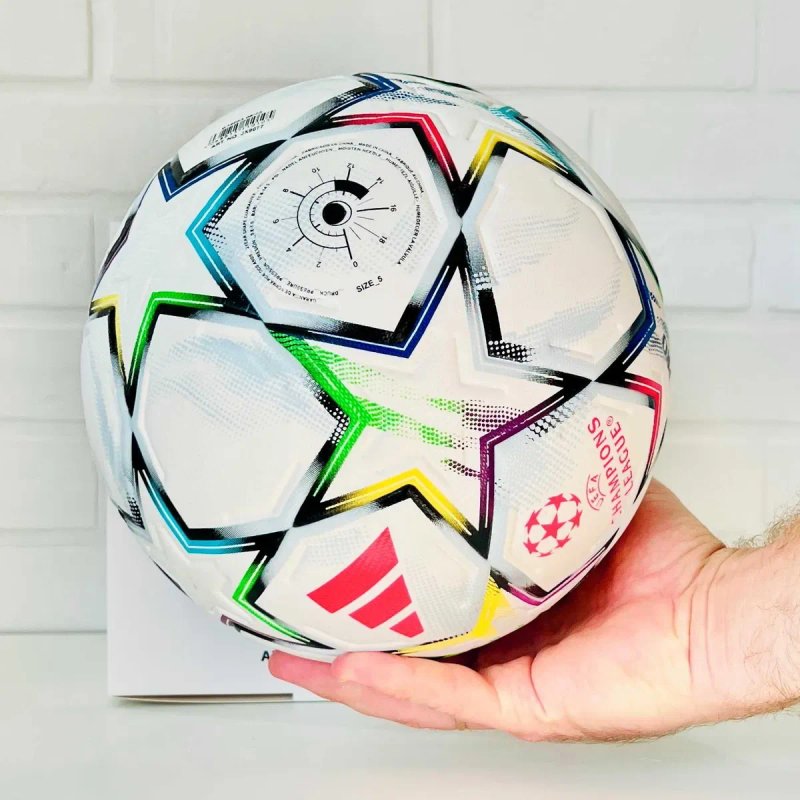 Футбольний М'яч в Коробці Adidas UEFA Champions League 26/27, футбольний м'яч Адідас Ліга Чемпіонів Футбольный Мяч Лига Чемпионов УЕФА, мяч Адидас — фото 7