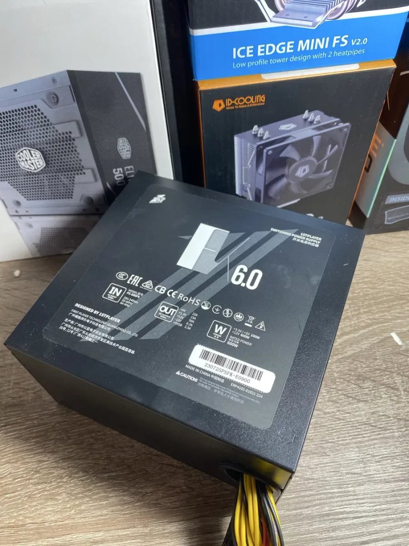 ⁉️Гарантія 14днів⁉️ Блок живлення 1STPLAYER PS-600FK 600W — фото 2