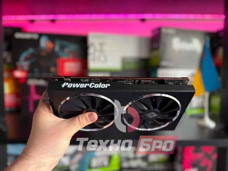 Гарантія! RX 5700 XT 8GB PowerColor Red Dragon Ігрова відеокарта для ПК ТехноБро — фото 2