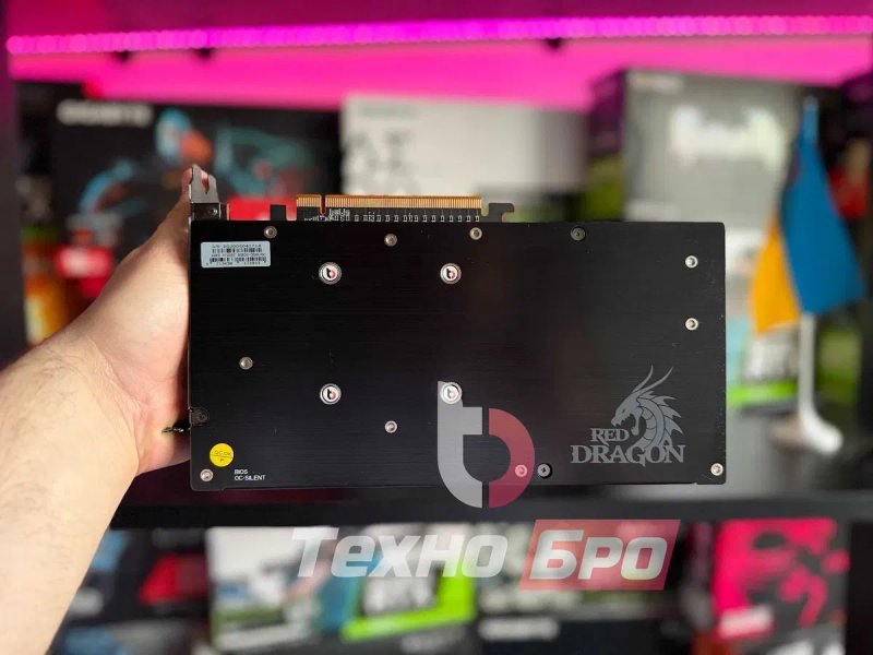Гарантія! RX 5700 XT 8GB PowerColor Red Dragon Ігрова відеокарта для ПК ТехноБро — фото 3