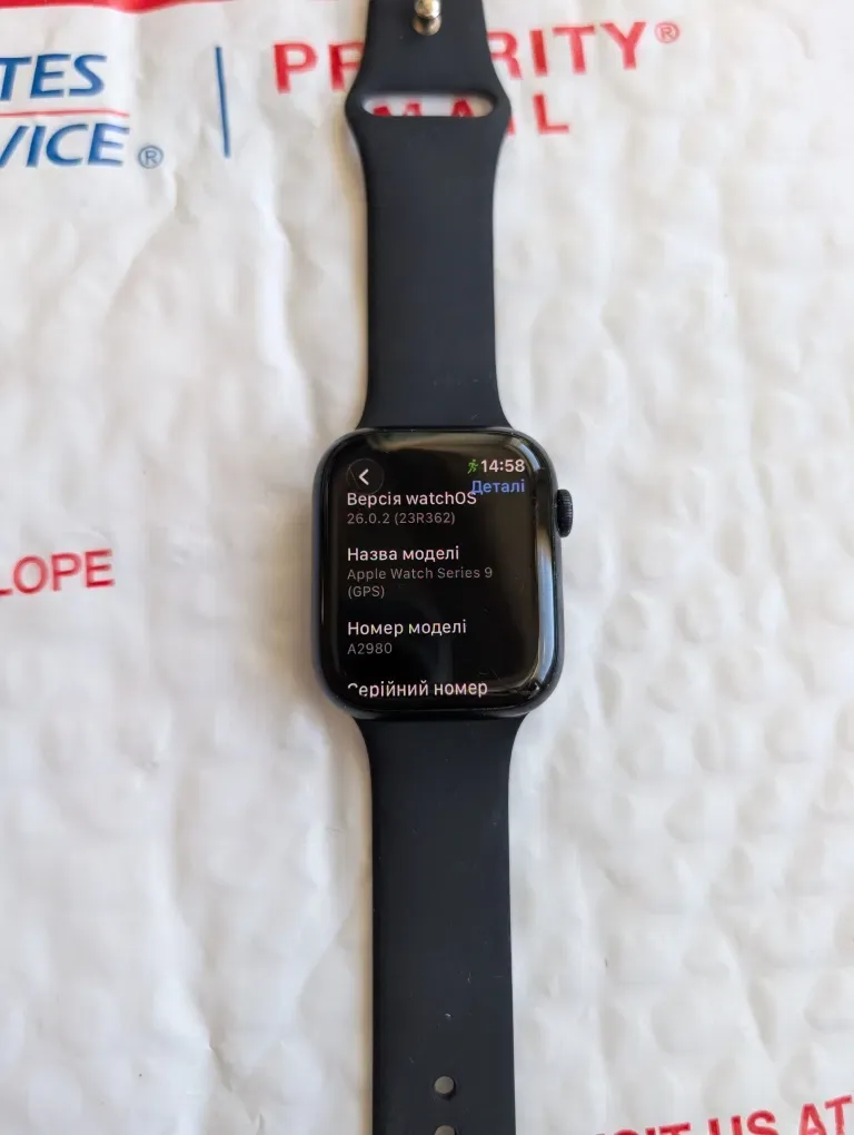 Гарантія все працює Apple Watch 9 45 midnight батарея 90% — фото 5