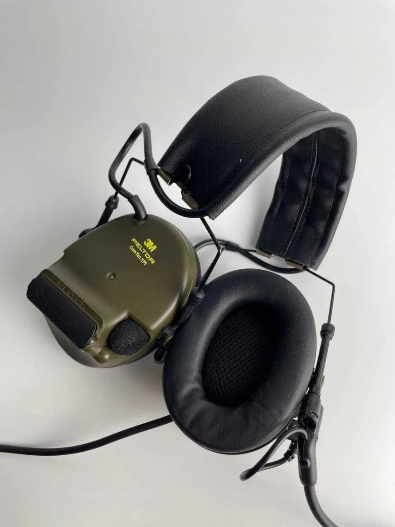 Гарнітура 1CA Tacticall "3M Peltor ComTac XPI", олива, арт: 42206 — фото 5