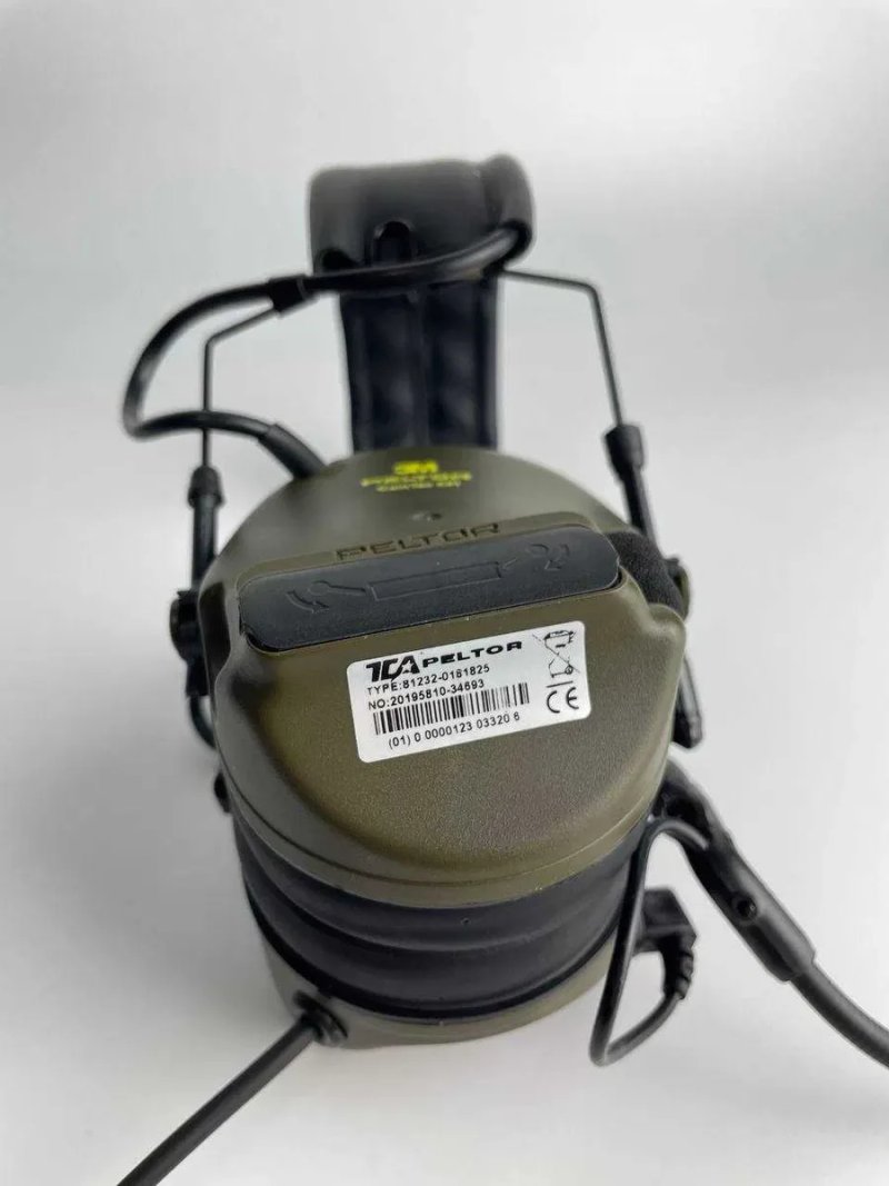 Гарнітура 1CA Tacticall "3M Peltor ComTac XPI", олива, арт: 42206 — фото 6