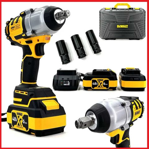 Гайковерт акумуляторний DeWalt DCF900P2T (48V, 6AH). Арт. 1930