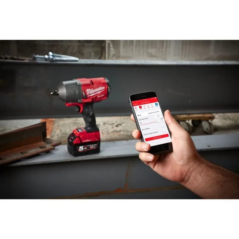 Гайковерт акумуляторний Milwaukee M18 ONEFHIWF12-0X, 1898Нм на зрив — фото 3