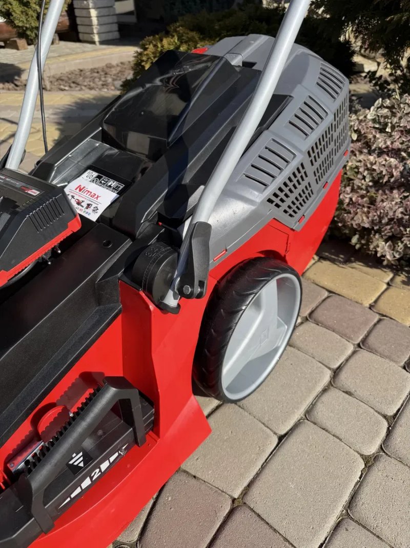 Газонокосарка акумуляторна безщіткова Einhell GE-CM 43 Li M Kit — фото 4