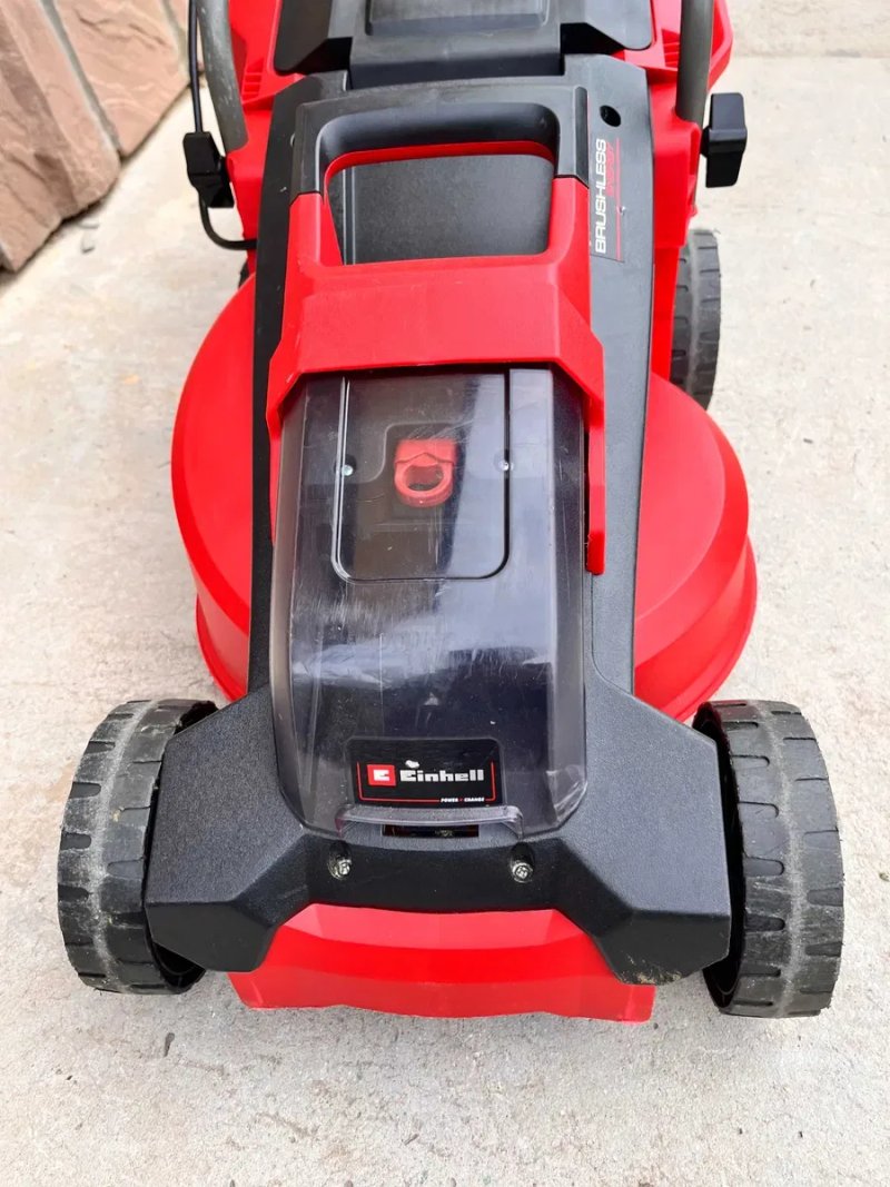 Газонокосарка Einhell X-Change GE-CM 18/30 Li - Solo — фото 3