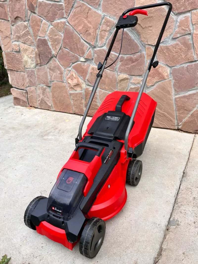 Газонокосарка Einhell X-Change GE-CM 18/30 Li - Solo — фото 8