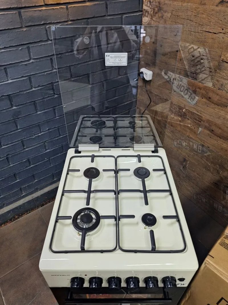 Газова/газовая плита з електричною духовкою Grunhelm FG3611 — фото 8