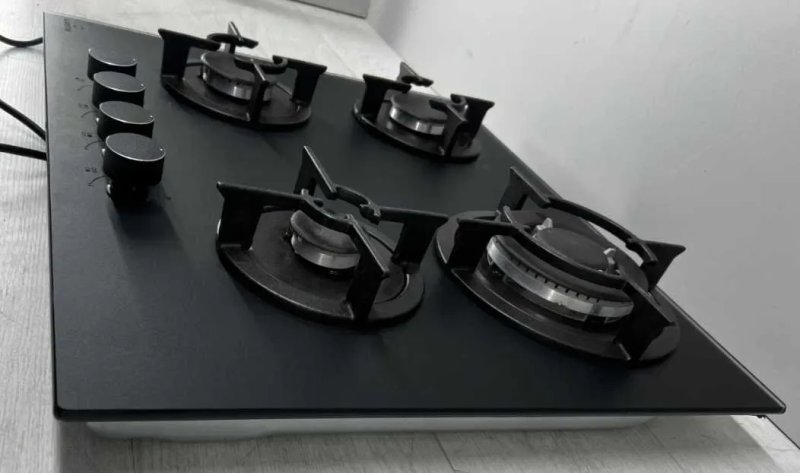 Газова плита на 4 конфорки з матовим склом KLARSTEIN Firetale — фото 5
