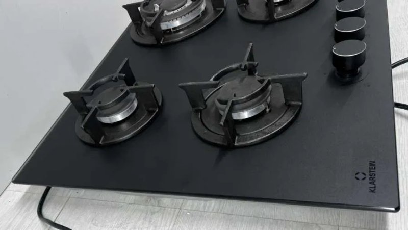 Газова плита на 4 конфорки з матовим склом KLARSTEIN Firetale — фото 7