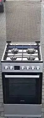 Газова плита з електричною духовкою б/у Gorenje GKS5C70HXF стан нової
