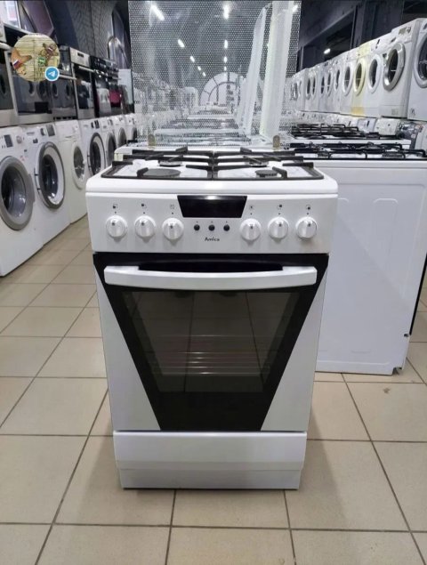 Газовая/газова плита Amica 56 MSW з Європи. Доставка, занос, гарантія.