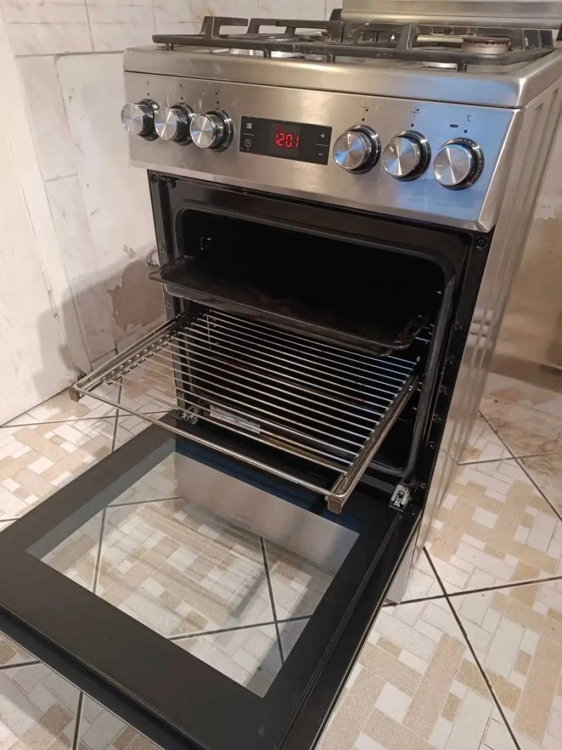 Газовая/газова плита Beko FSM52335DXDS гарантія, доставка, занос ! — фото 2