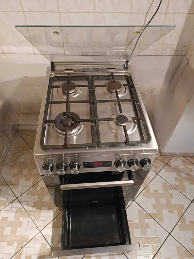 Газовая/газова плита Beko FSM52335DXDS гарантія, доставка, занос ! — фото 4