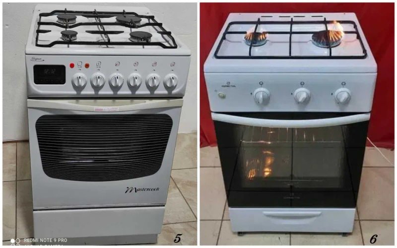 ГАЗОВАЯ ПЛИТА KAISER HGG 60501 + Духовка с Конвекцией ГРИЛЬ Б\у Европа — фото 4