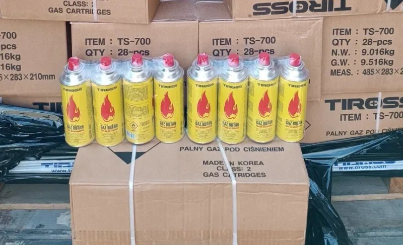 Газові балони до туристичних плиток всіх видів. Виробництво Польща — фото 3