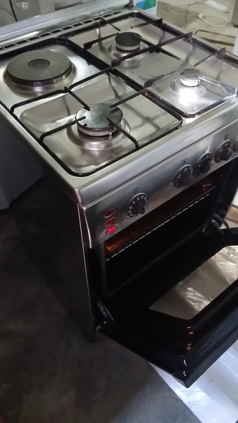 Газово-електрична піч Ardo C631 EB INOX б/вж.з Німеччини.