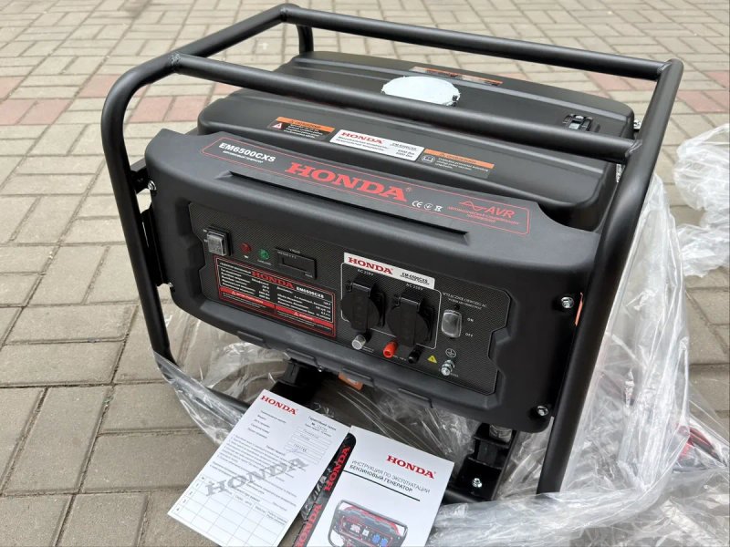 ГАЗОВЫЙ Генератор HONDA 6-6.5 кВт 6500 ватт Хонда электростанция 6квт 6.5 квт 5квт 6кв бензогенератор газ бензин газовый с газом на газе на газу — фото 5