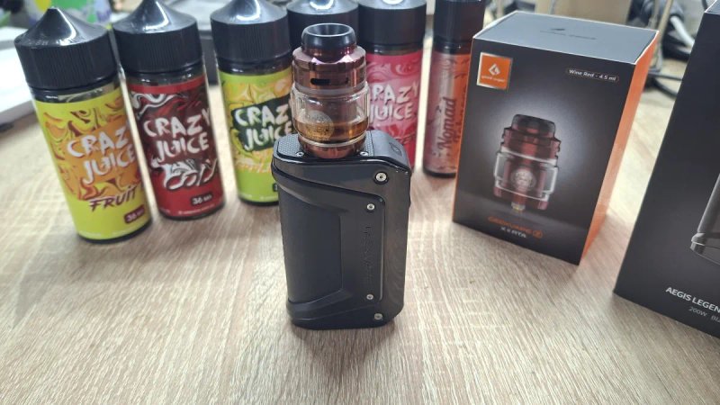 Geekvape Aegis Legend III MOD + Zeus X mesh RTA — фото 3