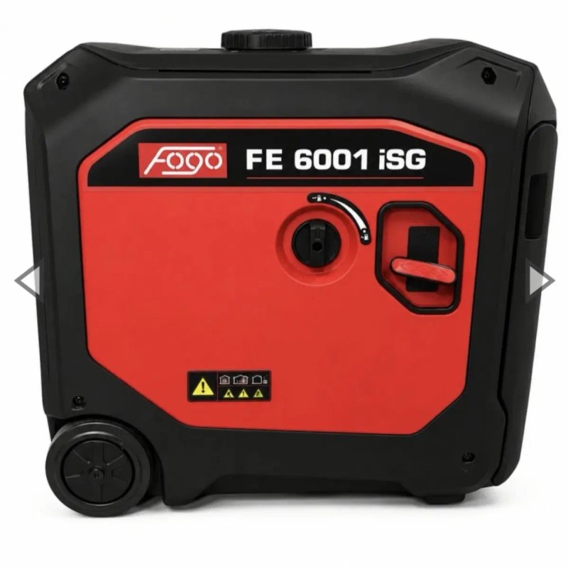 Генератор 5.5квт інверторний газ/бензин FOGO FE6001iSG 230вт, мідь, електро/ручний/ABP, на колесах. — фото 5