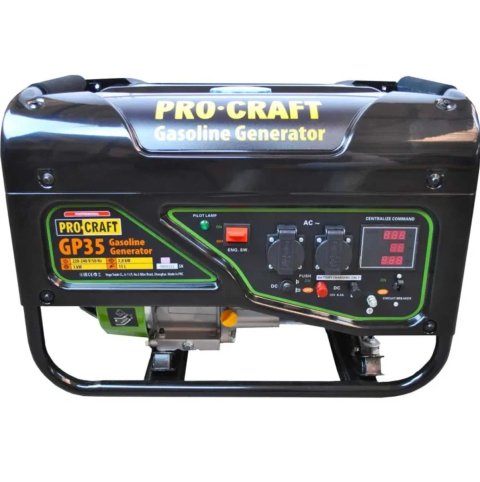 Генератор бензиновий Procraft GP35 3 кВт — AVR, 15 л, 220В