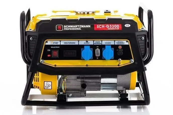 Генератор бензиновий SCHWARZMANA professionnal SCH-G3300 Германия — фото 2