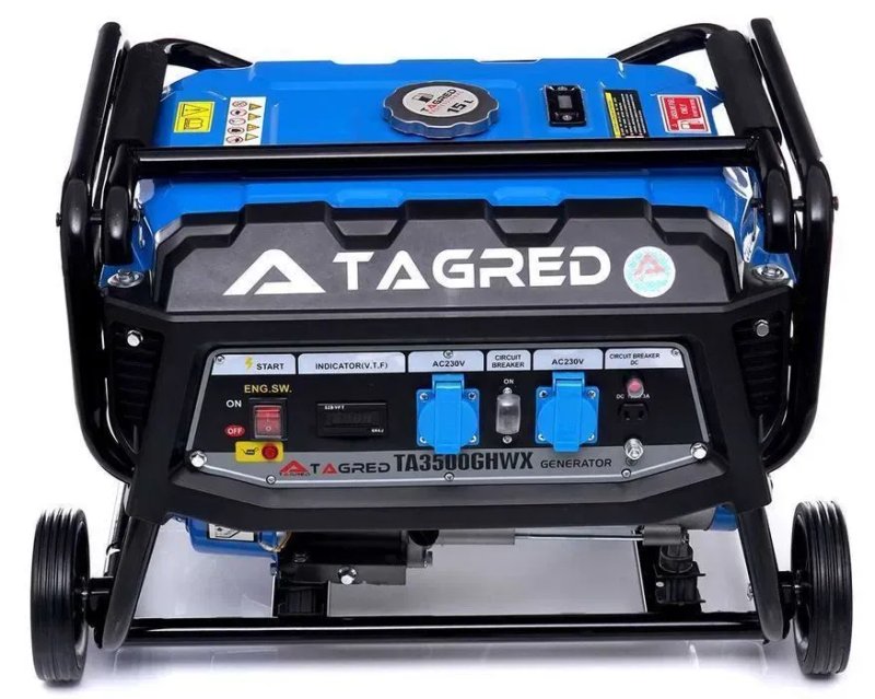 Генератор бензиновый Tagred TA3500GHWX, 3500 Вт електрогенератор