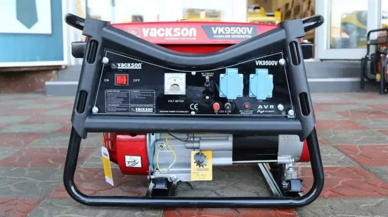 Генератор бензиновый VACKSON VK9500V ( 3,0 кВт ) електрогенератор — фото 2