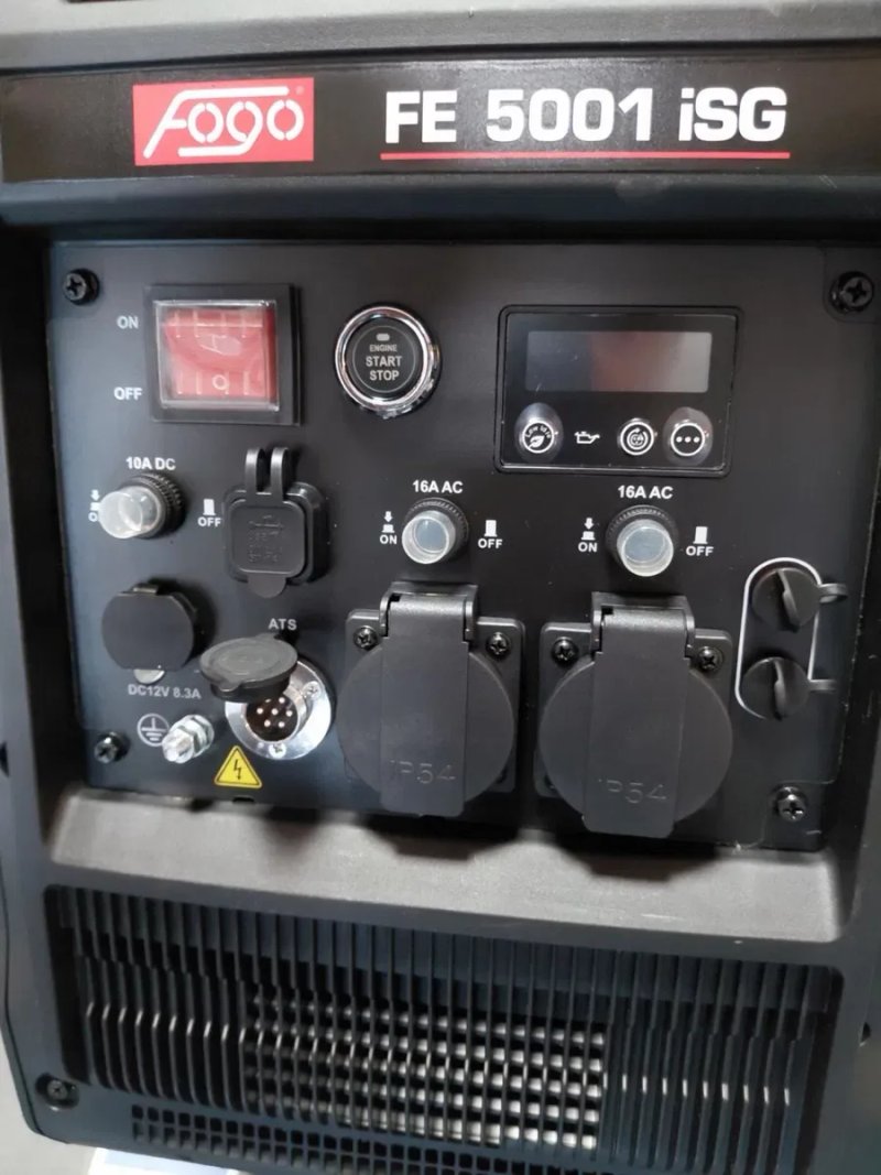 Генератор газобензиновий інверторний 4,2 кВт Fogo FE 5001 iSG Польща (12 місяців гарантія ) Инверторный генератор бензиновый — фото 7