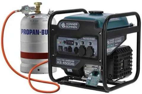 Генератор газобензиновий інверторний 4.5 кВт Німеччина KS 4500iG