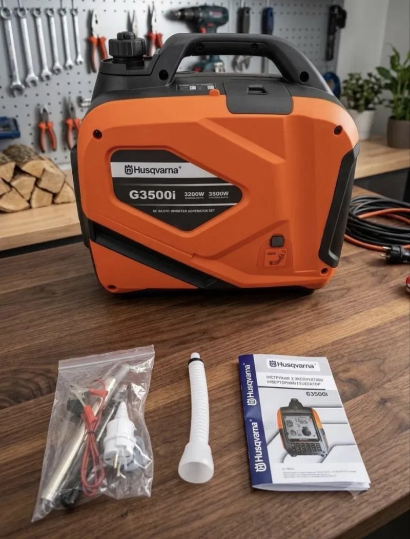 Генератор инверторный Husqvarna G3500i | 3.2 - 3.5 кВт — фото 2