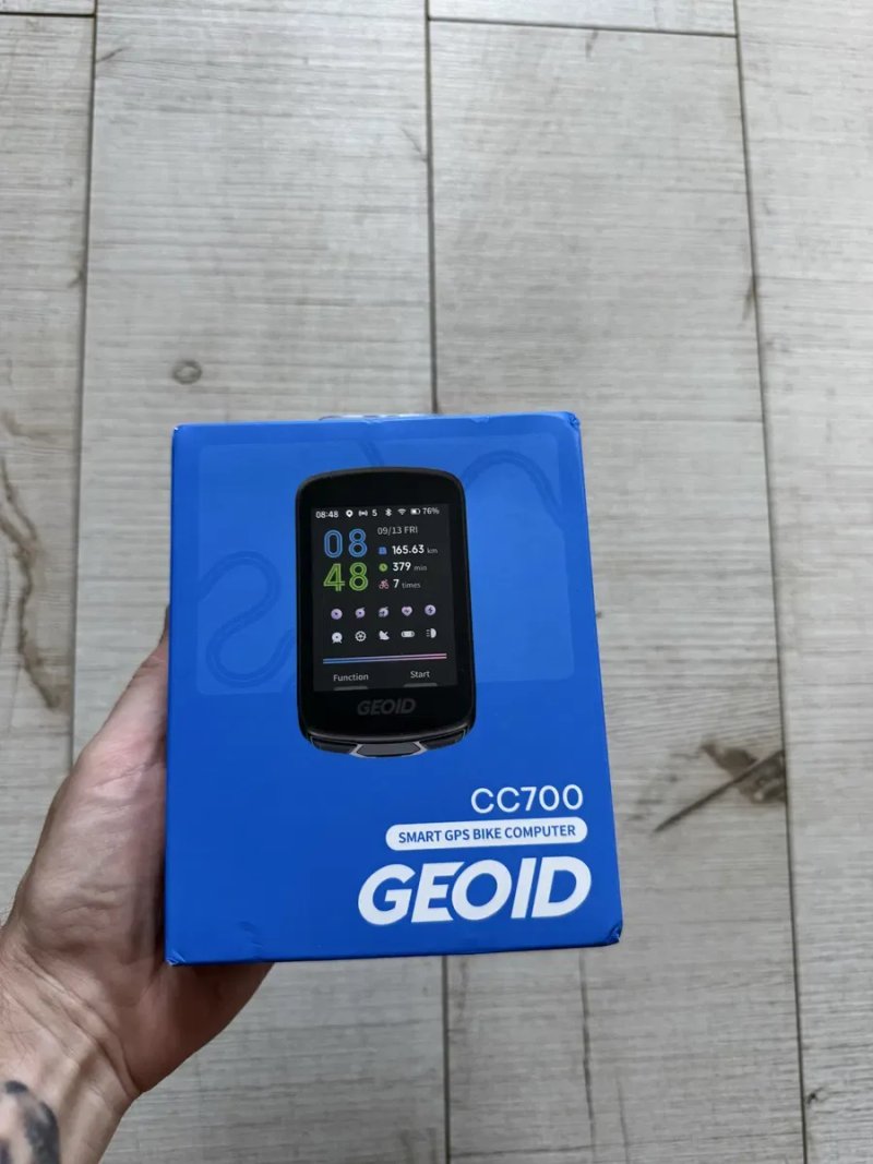 Geoid CC700 смарт велокомп навігація велосипедний комп'ютер smart bike computer gps — фото 6