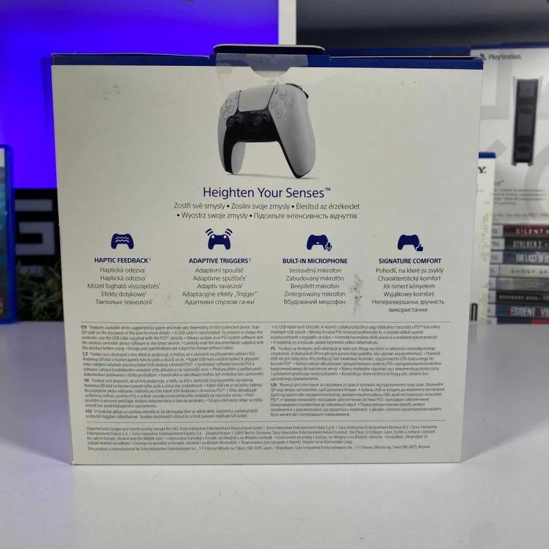 Геймпад Sony PlayStation 5 DualSense White Білий PS5 Контролер Новий — фото 2