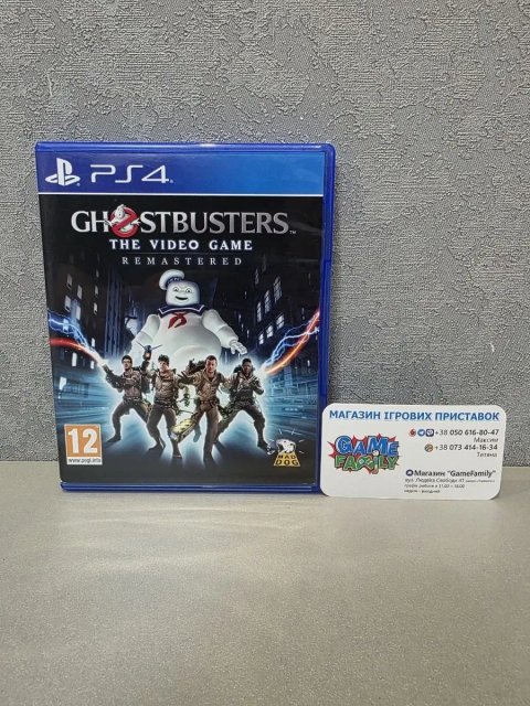 Ghostbusters Ghostbuster the Video Game Remastered ENG Магазин Ps 4 5 Ps4 Ps5 Диск Обмін Гра Диски Ігри Sony Playstation