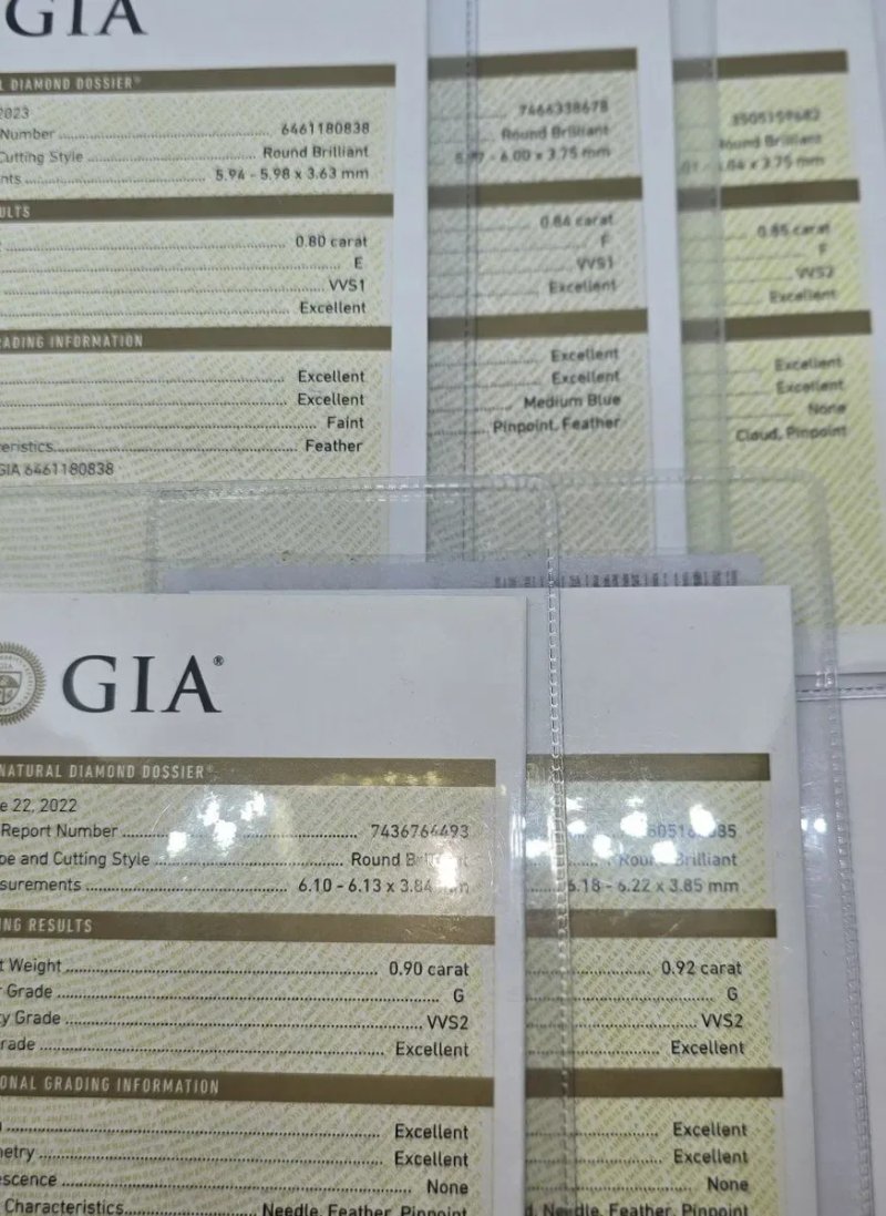 GIA 1.01 ct H / VS 2, Excellent натуральный бриллиант, золотое кольцо. — фото 4