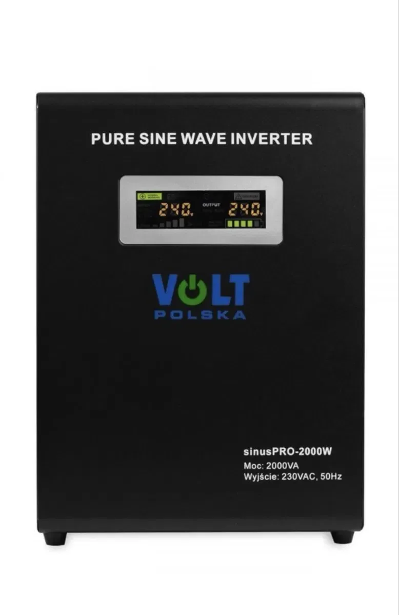 Гібридний ДБЖ/інвертор Volt Polska SINUS PRO 2000 W 24/230 — фото 6