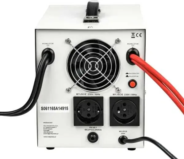 Гібридний ДБЖ інвертор Volt Polska SINUS PRO 2200 E PLUS (3SPM22012M) — фото 2