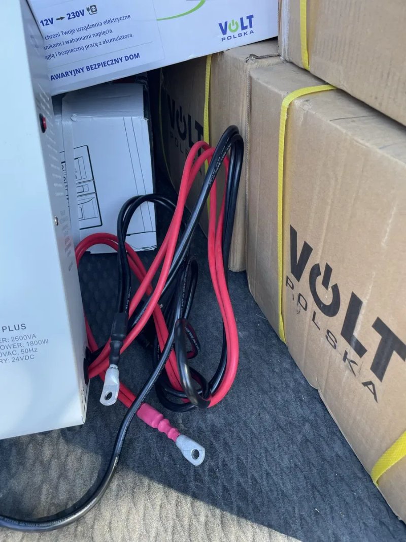 Гібридний ДБЖ/інвертор Volt Polska SINUS PRO 2600 E PLUS (ОРІГІНАЛ) 24V, чиста синусоїда — фото 3