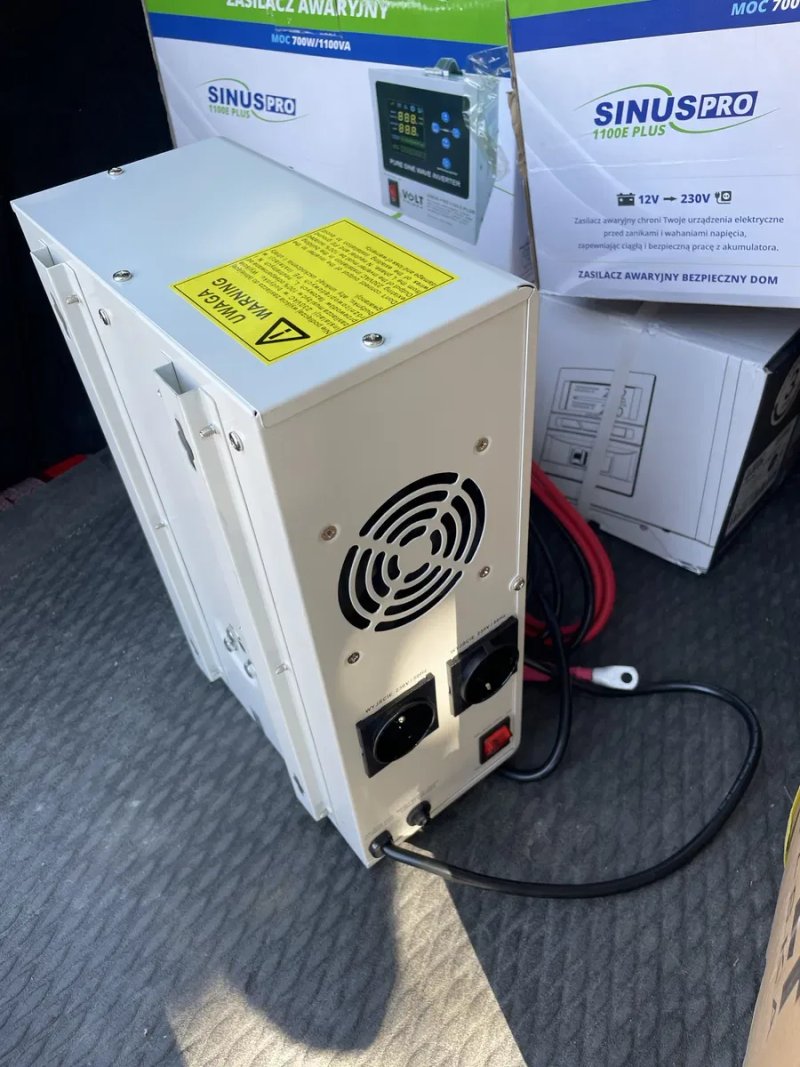 Гібридний ДБЖ/інвертор Volt Polska SINUS PRO 2600 E PLUS (ОРІГІНАЛ) 24V, чиста синусоїда — фото 6